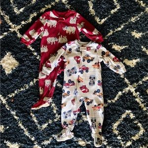 Carter’s Fleece Footie Pajamas 18mo